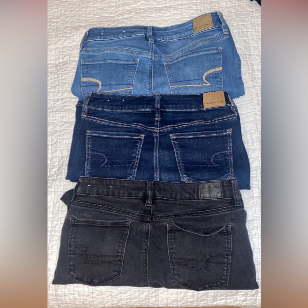 AMERICAN EAGLE OUTFITTERS next level stretch skinny jeans